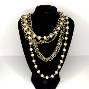 Ann Taylor 32" Fashion Necklace Set